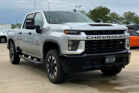 Silver 2020 Chevrolet Silverado 2500HD Custom for sale in Topeka, KS