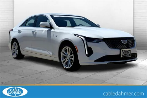 White 2024 Cadillac CT4 Luxury for sale in Topeka, KS
