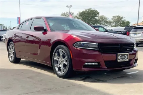 Red 2017 Dodge Charger SXT for sale in Topeka, KS
