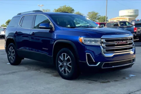 Blue 2023 GMC Acadia SLE for sale in Topeka, KS