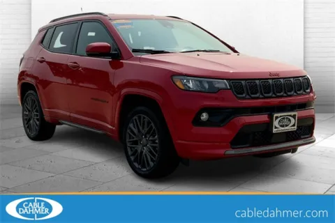 Red 2023 Jeep Compass Limited for sale in Topeka, KS