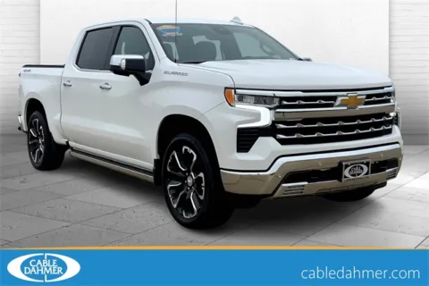 White 2024 Chevrolet Silverado 1500 LTZ for sale in Topeka, KS
