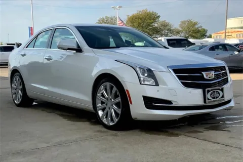 White 2017 Cadillac ATS 2.0L Turbo Luxury for sale in Topeka, KS