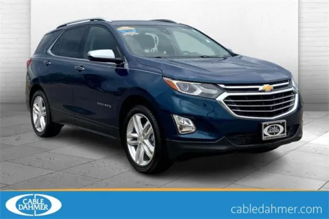 Blue 2020 Chevrolet Equinox Premier for sale in Topeka, KS