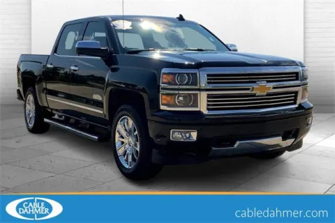 Black 2015 Chevrolet Silverado 1500 High Country for sale in Topeka, KS
