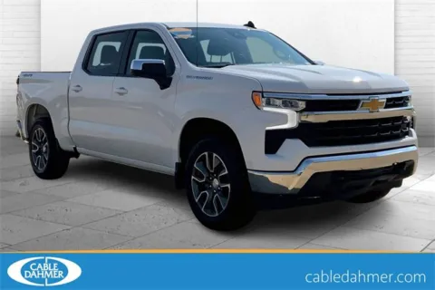 White 2023 Chevrolet Silverado 1500 LT (2FL) for sale in Topeka, KS