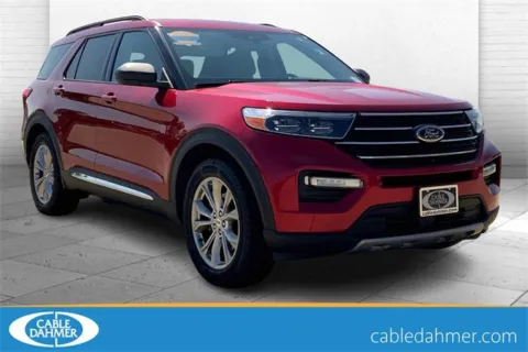 Red 2020 Ford Explorer XLT for sale in Topeka, KS