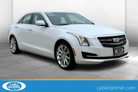 White 2017 Cadillac ATS Luxury AWD for sale in Topeka, KS