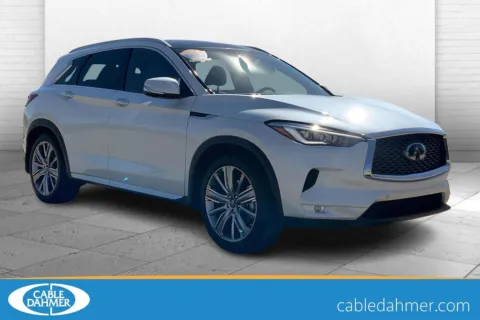Black 2023 INFINITI QX50 SENSORY for sale in Topeka, KS