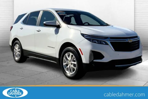 White 2024 Chevrolet Equinox LT for sale in Topeka, KS