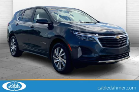 Gray 2022 Chevrolet Equinox LT for sale in Topeka, KS