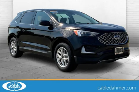 Black 2024 Ford Edge SEL for sale in Topeka, KS