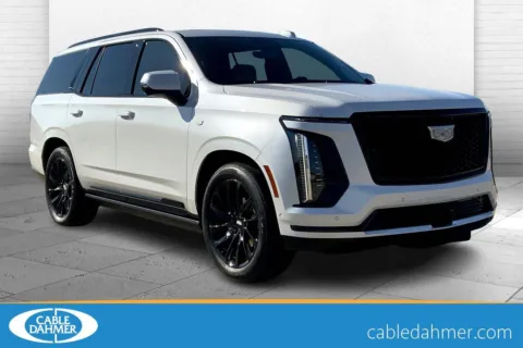 White 2025 Cadillac Escalade Sport Platinum for sale in Topeka, KS