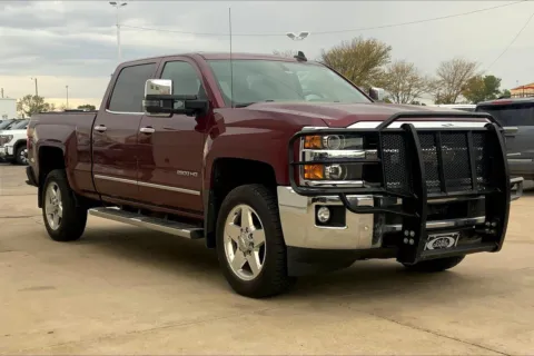 Red 2015 Chevrolet Silverado 2500 HD LTZ for sale in Topeka, KS