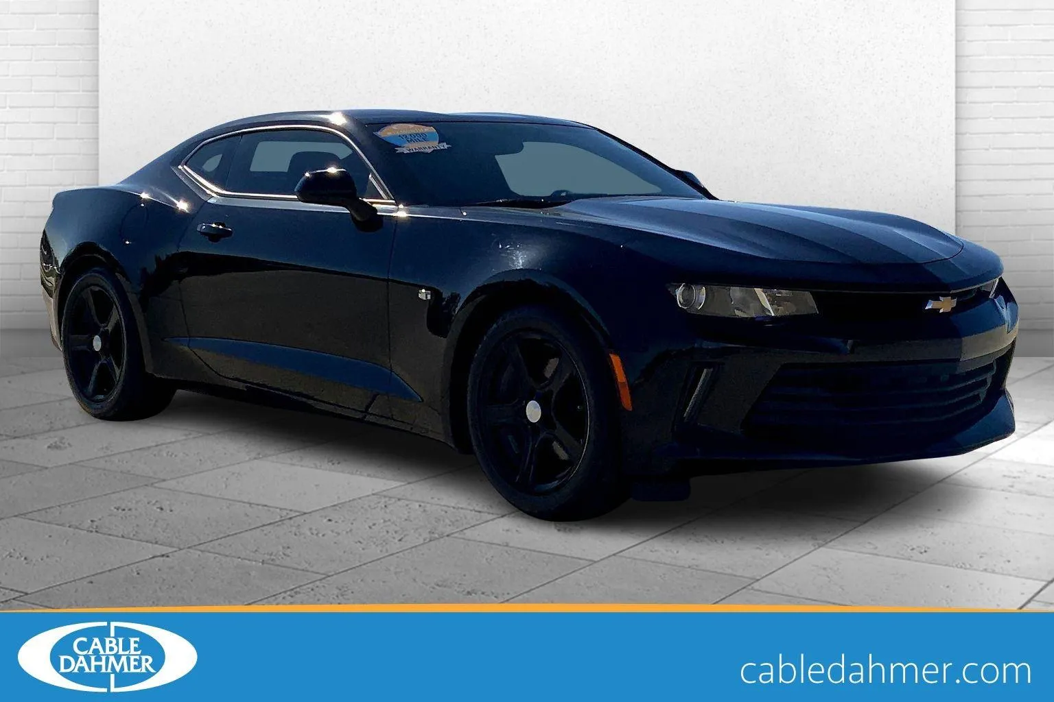 Black 2016 Chevrolet Camaro 1LT for sale in Topeka, KS