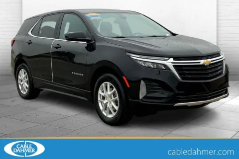 Black 2022 Chevrolet Equinox LT for sale in Topeka, KS