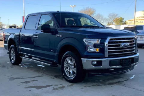 Blue 2017 Ford F-150 XL for sale in Topeka, KS
