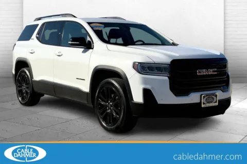 White 2023 GMC Acadia SLE for sale in Topeka, KS