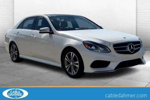 White 2015 Mercedes-Benz E-Class E 350 Luxury for sale in Topeka, KS