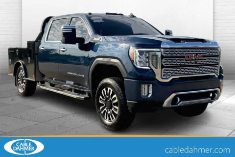 Blue 2022 GMC Sierra 2500 HD Denali for sale in Topeka, KS