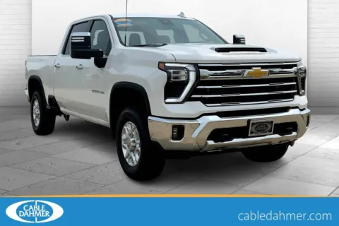 White 2024 Chevrolet Silverado 2500 HD LTZ for sale in Topeka, KS