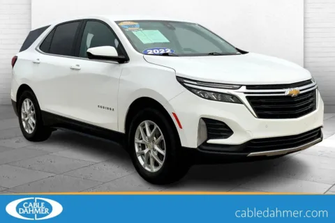 White 2022 Chevrolet Equinox LT for sale in Topeka, KS