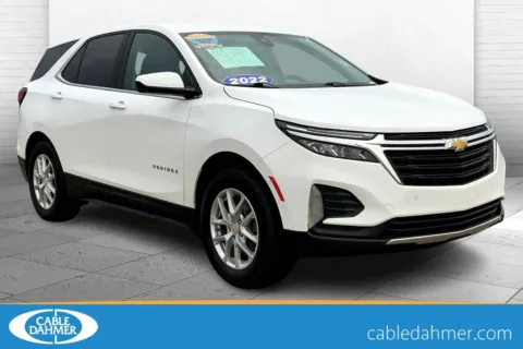 White 2022 Chevrolet Equinox LT for sale in Topeka, KS