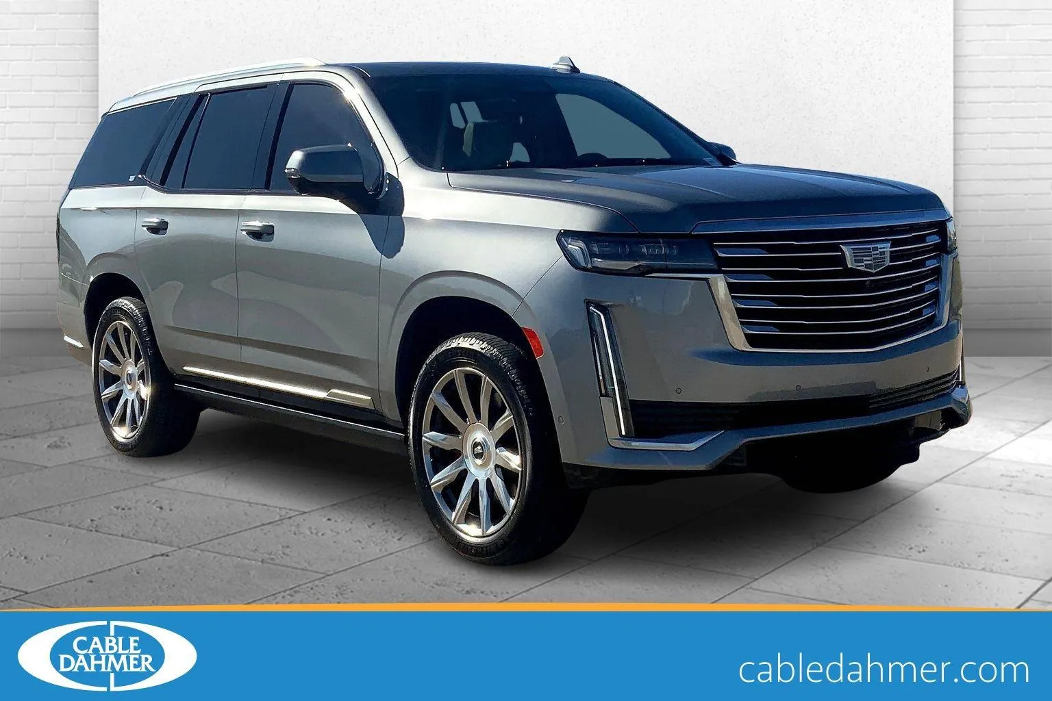 Silver 2023 Cadillac Escalade Premium Luxury Platinum for sale in Topeka, KS