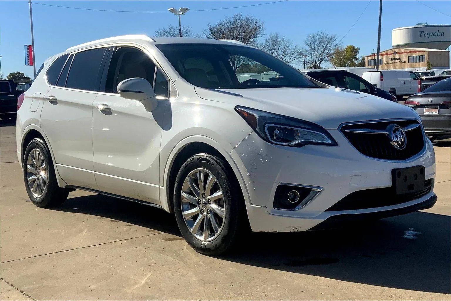 White 2020 Buick Envision Essence Group for sale in Topeka, KS