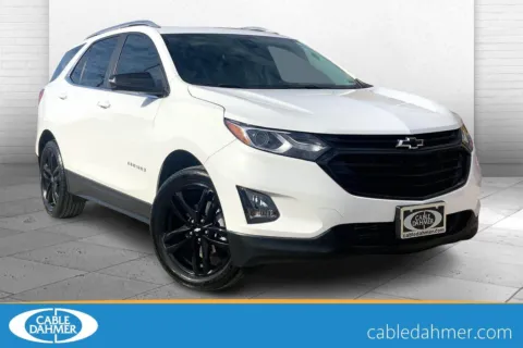 White 2021 Chevrolet Equinox LT for sale in Kansas City, MO