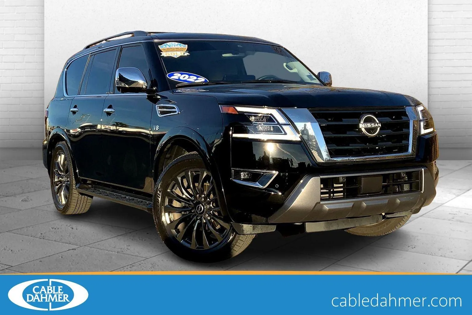 Black 2022 Nissan Armada Platinum for sale in Kansas City, MO
