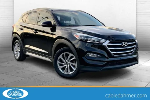 Black 2017 Hyundai Tucson SE Plus for sale in Kansas City, MO