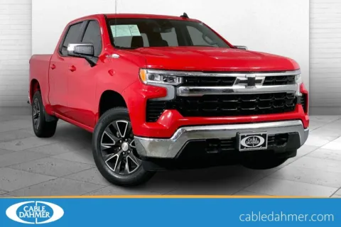 Red 2022 Chevrolet Silverado 1500 LT (2FL) for sale in Kansas City, MO