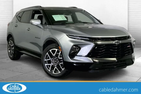 Gray 2024 Chevrolet Blazer RS for sale in Kansas City, MO