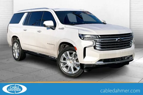 White 2021 Chevrolet Suburban High Country for sale in Kansas City, MO