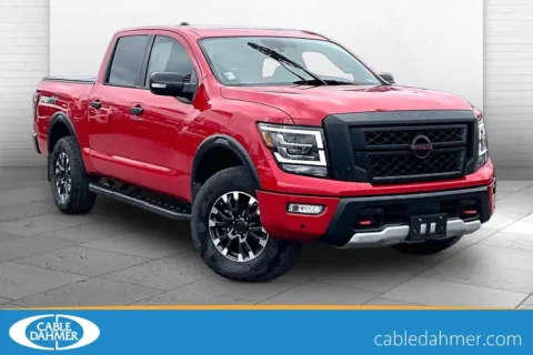 Red 2023 Nissan Titan PRO-4X for sale in Kansas City, MO