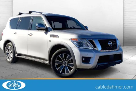 Silver 2019 Nissan Armada SL for sale in Kansas City, MO