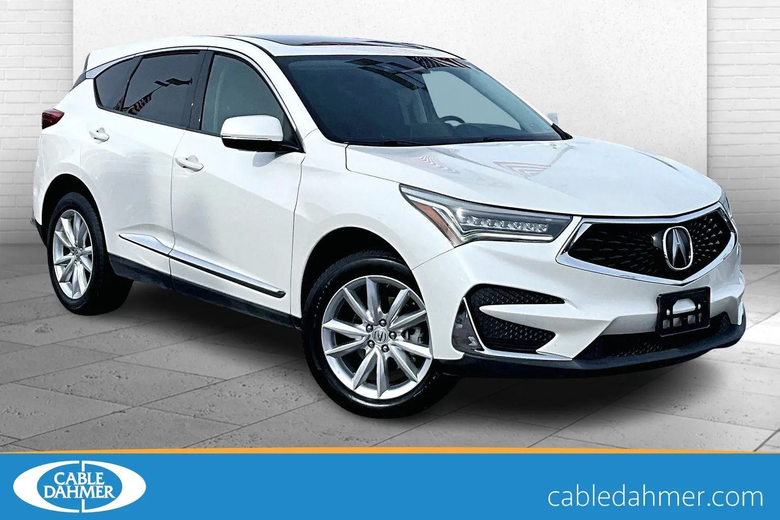 Blue 2019 Acura RDX 4DR FWD for sale in Kansas City, MO