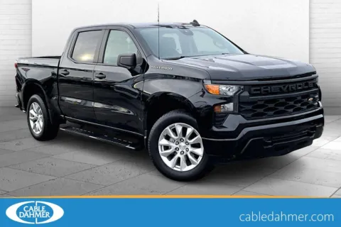 Black 2022 Chevrolet Silverado 1500 Custom for sale in Kansas City, MO