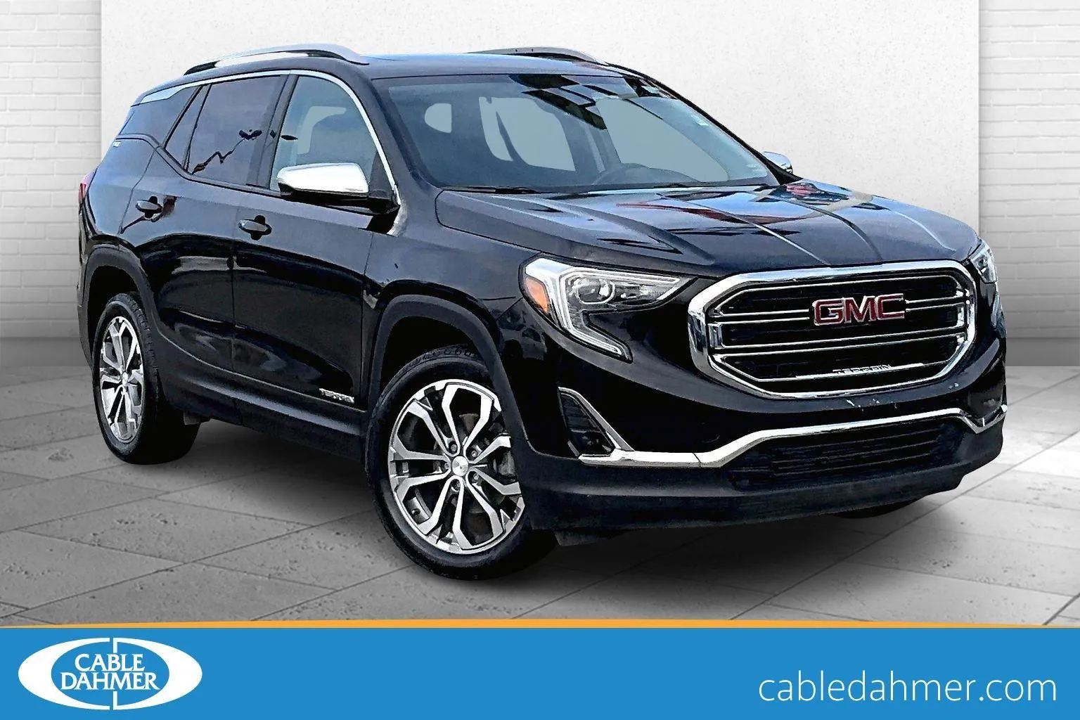 Black 2021 GMC Terrain SLT for sale in Kansas City, MO