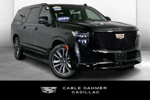 Black 2022 Cadillac Escalade ESV Sport Platinum for sale in Kansas City, MO