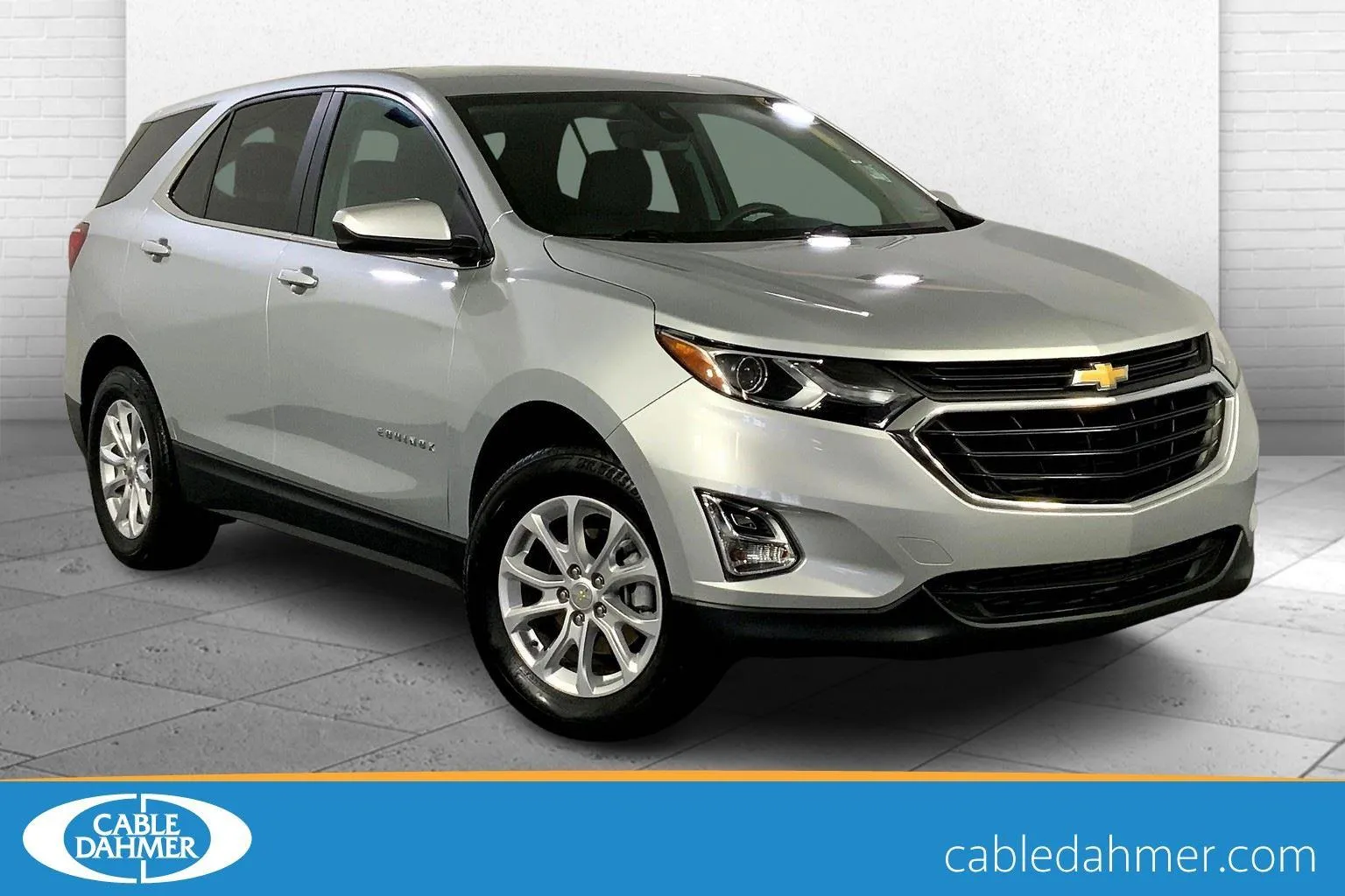 Silver 2021 Chevrolet Equinox LT for sale in Kansas City, MO