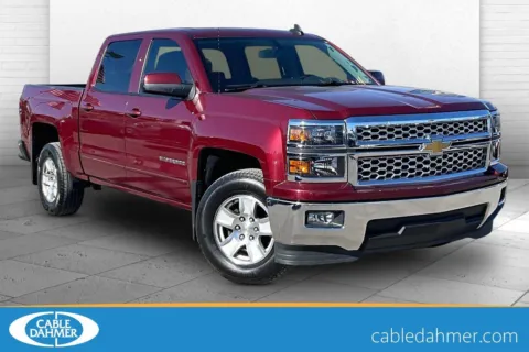 Red 2015 Chevrolet Silverado 1500 LT for sale in Kansas City, MO