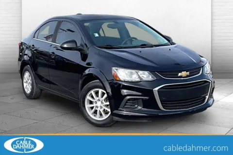 Black 2017 Chevrolet Sonic LT for sale in Kansas City, MO