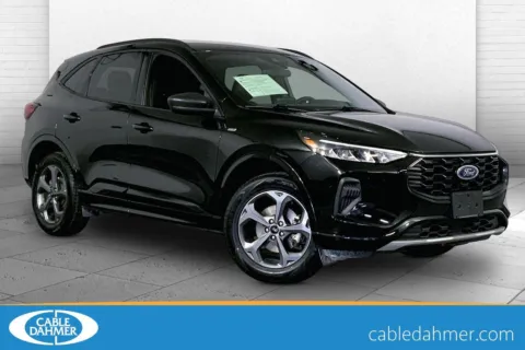 Black 2024 Ford Escape ST-Line for sale in Kansas City, MO
