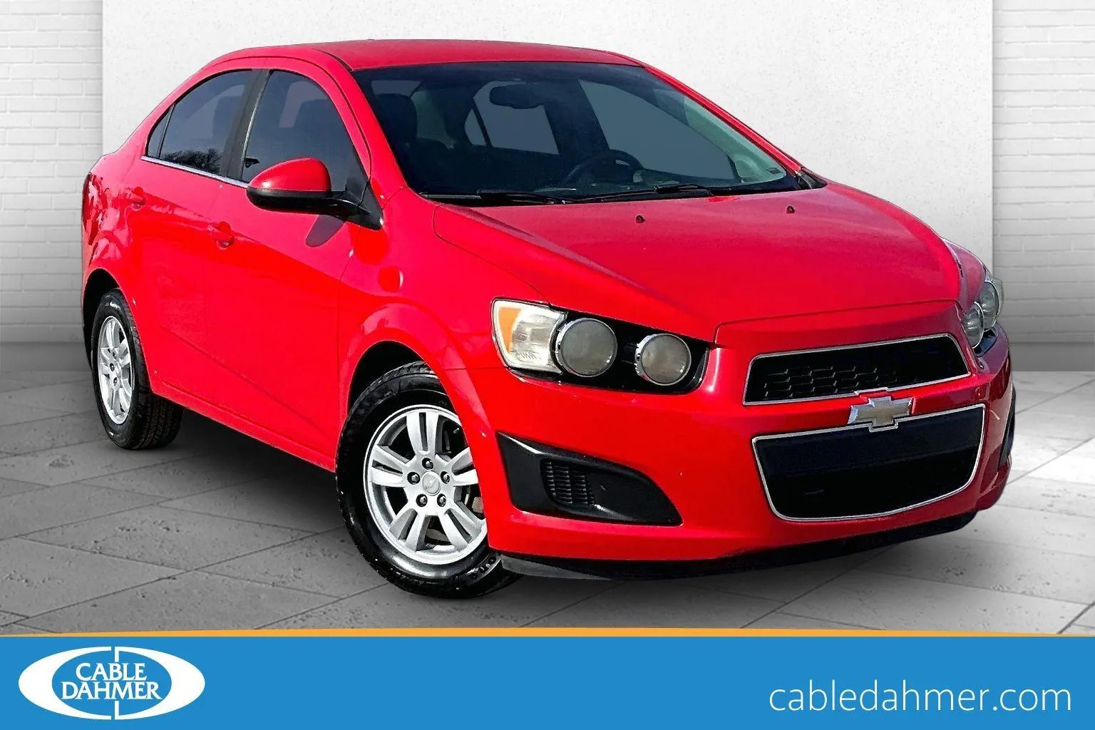 Red 2015 Chevrolet Sonic LT for sale in Kansas City, MO