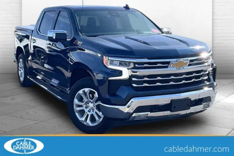 Blue 2023 Chevrolet Silverado 1500 LTZ for sale in Kansas City, MO