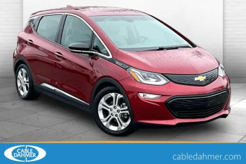 Red 2021 Chevrolet Bolt EV LT for sale in Kansas City, MO