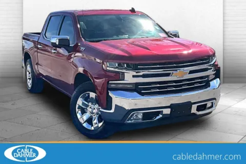 Red 2019 Chevrolet Silverado 1500 LTZ for sale in Kansas City, MO