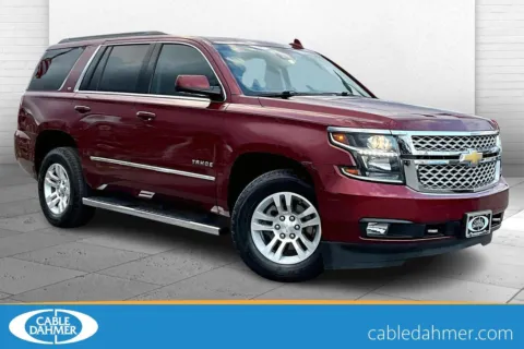 Red 2016 Chevrolet Tahoe LT for sale in Kansas City, MO